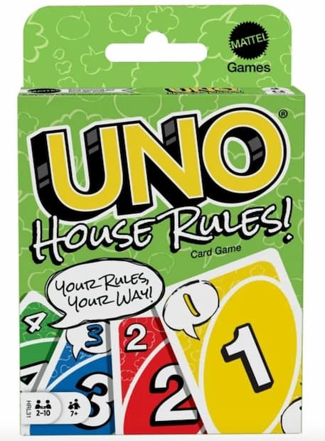 UNO House Rules Card Game